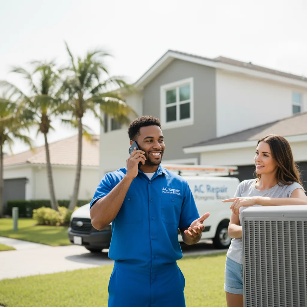 AC Repair Pompano Beach customer support in East Meadow